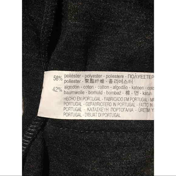 Zara Dark Grey Lapel Collar Open Coat - Picture 6 of 6